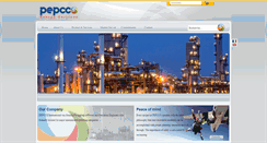 Desktop Screenshot of pepcco.com